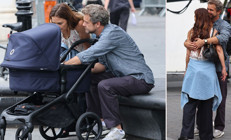 Bunca yıl bu sevdayı nasıl taşıdın kalbinde 26 yıl öncesinin gencecik set aşıkları bebek arabasıyla