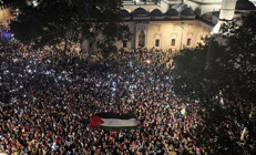 İstanbulda Gazzeye umut yürüyüşü