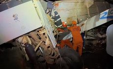 Brezilyada feci kaza: 11 ölü, 45 yaralı