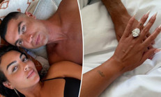 İki çocuk doğurdu, 9 sene bekledi… Her şey bu anı yaşamak içindi… Ünlü çift sonunda nişanlandı