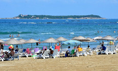 Karadenize kıyısı bulunan ilçede denize girmek yasaklandı