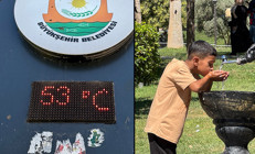 Türkiyenin en sıcak kenti belli oldu Termometreler 53 dereceyi aştı