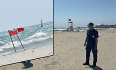 Bir kentimize uyarı üstüne uyarı geldi Eğitim uçuşları iptal edildi, denize girmek yasaklandı