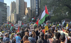 New Yorkta İsrail protestosu: Binlerce kişi haykırdı