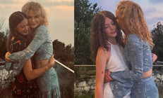 Hasretle akan gözyaşlarını onlarla dindirmişti… Güzel kızlarım nasıl da büyüdünüz