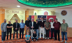 Schwandorf Belediye Başkanı Andreas Feller ve eşine Çig Köfte ziyafeti