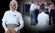Babası YKS çıkışında çiçekle karşılamıştı... Hayalindeki bölüme yerleşti