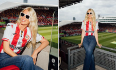 Ünlü model, İngiliz futbol kulübüne ortak oldu