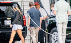 Trump sonunda ortaya çıktı... 5 günlük mola merak uyandırdı