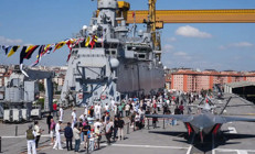 TEKNOFEST Mavi Vatana büyük ilgi TCG Anadoluya akın ettiler