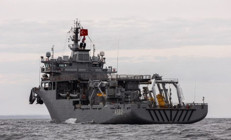 ‘TCG Işın’ gemisinden sonra TCG Alemdar da Halit Yukay için bölgede