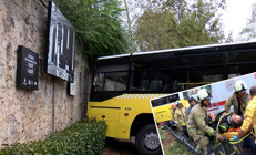 İstanbulda peş peşe otobüs kazaları Önce Beşiktaş ardından Küçükçekmece: 1 yaralı