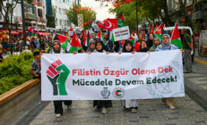 İzmir ve Uşaktan Filistine ve Küresel Sumud Filosuna destek