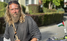 Gazzeye destek için yürüyen Norveçli 5,5 ayda Bonna ulaştı