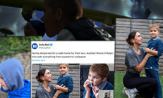 İngilterede pika sendromu bir ailenin hayatını alt üst etti: Çocukları ev eşyalarını yiyor Bir saniye bile sırtımızı dönemiyoruz