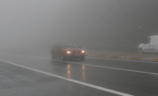 Ankara İstanbul arasında göz gözü görmüyor: Mesafe 25 metreye kadar düştü