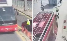 Polisin üzerine aracı sürmüştü | CHPnin otobüs şoföründen videolar hızlandırılmış savunması