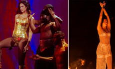 İç çamaşırıyla şarkı söylemek moda mı oldu Yıldız şarkıcının hayranları birbirine girdi