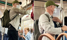 Yatları, katları, milyonları var... İstese helikopterle bile gezer.. Ünlü oyuncu metroda oturacak yer bile bulamadı