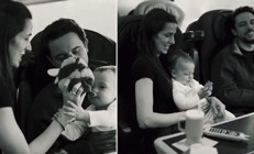 Bir tane daha doğurup bize yine altın dağıtın: Daha bir yaşında dünya turunda... Ünlü ailenin bebeği yollarda büyüyor