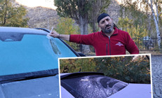 Ekim ayında buz küremeye başladılar: Termometreler eksi 7yi gösterdi