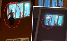 Nevşehirde dehşet anları Polis 4 saatte ikna etti