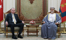 Cumhurbaşkanı Erdoğan, Umman Sultanı ile görüştü