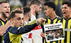 Fenerbahçenin Stuttgart zaferi Alman basınında manşetlerde: İstanbul cehenneminde kaybetti