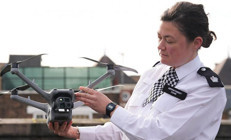 Londra polisi acil durumlar için olay yerine drone gönderecek