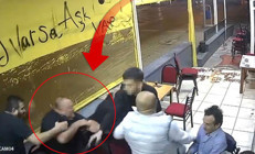 Herkesin ortasında husumetlisini vurdu Saldırı anbean kamerada