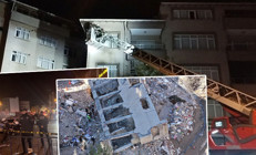 Gebzede 16 bina, 27 iş yeri ve 72 bağımsız daire boşaltıldı Bölgede ekipler inceleme yapıyor