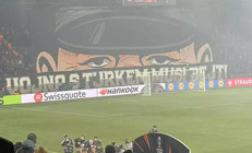 Viktoria Plzen-Fenerbahçe maçında tepki çeken pankart