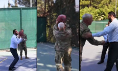 Suriye Cumhurbaşkanı Ahmed Şara, ABD’li komutanlarla sahada buluştu