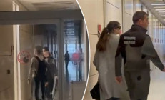 Deren Talu ve Derin Talu ifade vermek için adliyeye geldi