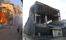 Kozmetik fabrikasındaki yangının çıkış nedeni raporlandı