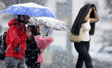 Kar ve sağanak yağış geliyor Meteoroloji tarih vererek uyardı