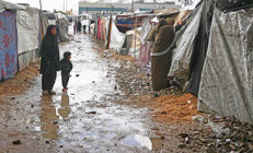 Gazze’de ateşkes çileyi bitirmedi: Çadırlar su altında kaldı