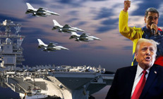 Trump, Venezuelaya askeri operasyon kararını verdiğini duyurdu: ABD ordusundan bölgeye dev yığınak