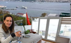 Ünlü oyuncu 3 oda 1 salon bu evde yaşıyor... İstanbul ayaklarının altında