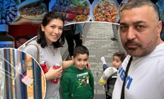 Masadaki 13 şüpheli