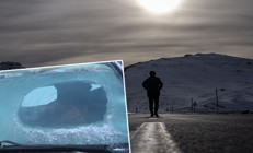 Gece hava sıcaklığı eksi 15 dereceye kadar düştü: Yollar ve araç camları buzla kaplandı