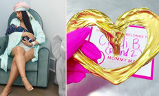 Bir ara herkes ona görgüsüz diyordu... Ünlü şarkıcı dördüncü bebeğini doğurdu: Oğlunun göbek bağını altına bulayıp takı yaptırdı