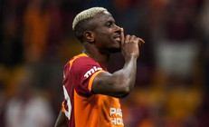 Galatasarayda Victor Osimhen salonda çalıştı