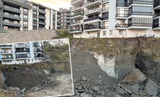 Bartında toprak kayması: 70 kişi evlerinden tahliye edildi