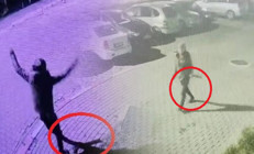 Boşanmamıza neden oldun deyip eski eşinin oturduğu siteyi tüfekle bastı