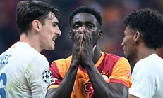 Galatasarayda korkutan duraklama