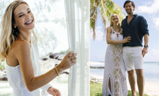 Eski sevgilisi evlenirken çok ağlamıştı... Gizli düğünün fotoğraflarını ilk kez paylaştı... Ne gelinlik var ne damatlık