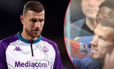 Fiorentinada taraftarın sabrı taştı: Edin Dzeko, megafonla seslendi