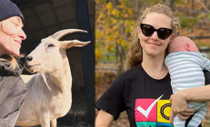 Ünlü oyuncu büyük şehirden vazgeçti… İki çocuğunu çiftlikte büyütüyor