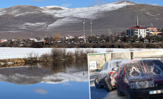 Hava sıcaklığı sıfırın altında 10 dereceye düştü Araç camları buz tuttu: İnşallah bir an önce kar yağar